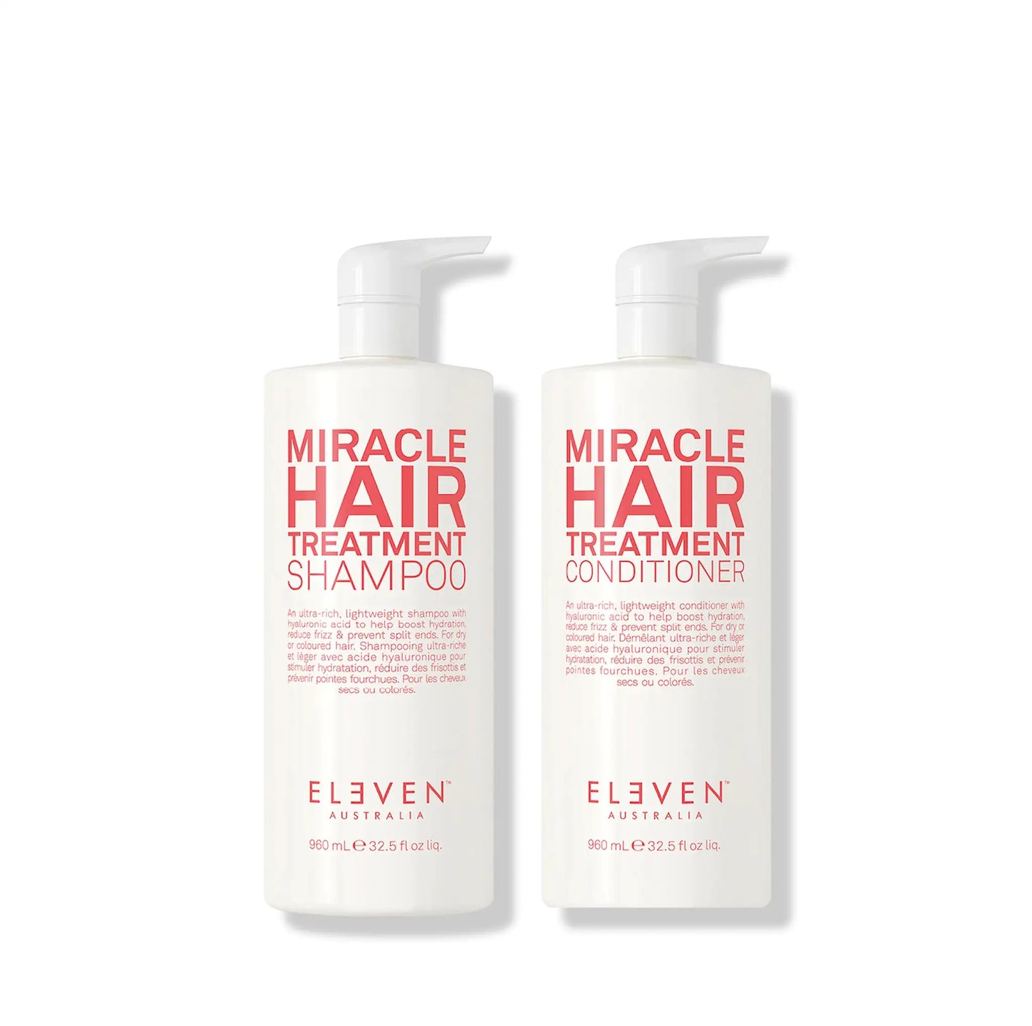 ELEVEN Australia - MIRACLE DUO BACKBAR SIZE 2*960ml