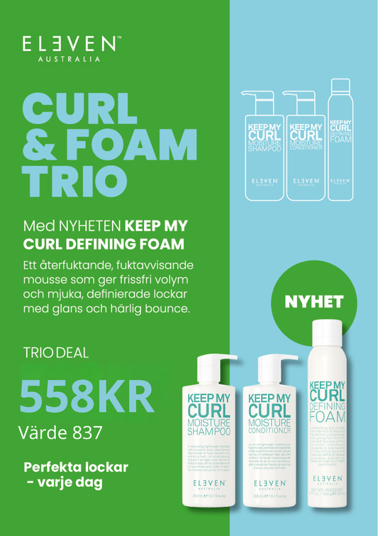 Eleven Australia - CURL & FOAM TRIO - KAMPANJPAKET