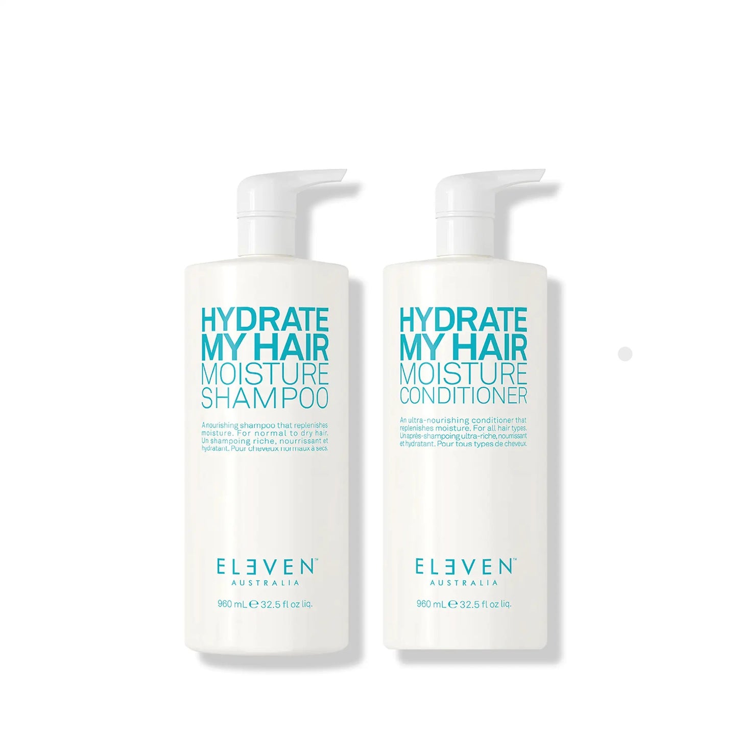 ELEVEN Australia - HYDRATE DUO BACKBAR SIZE 2*960ml