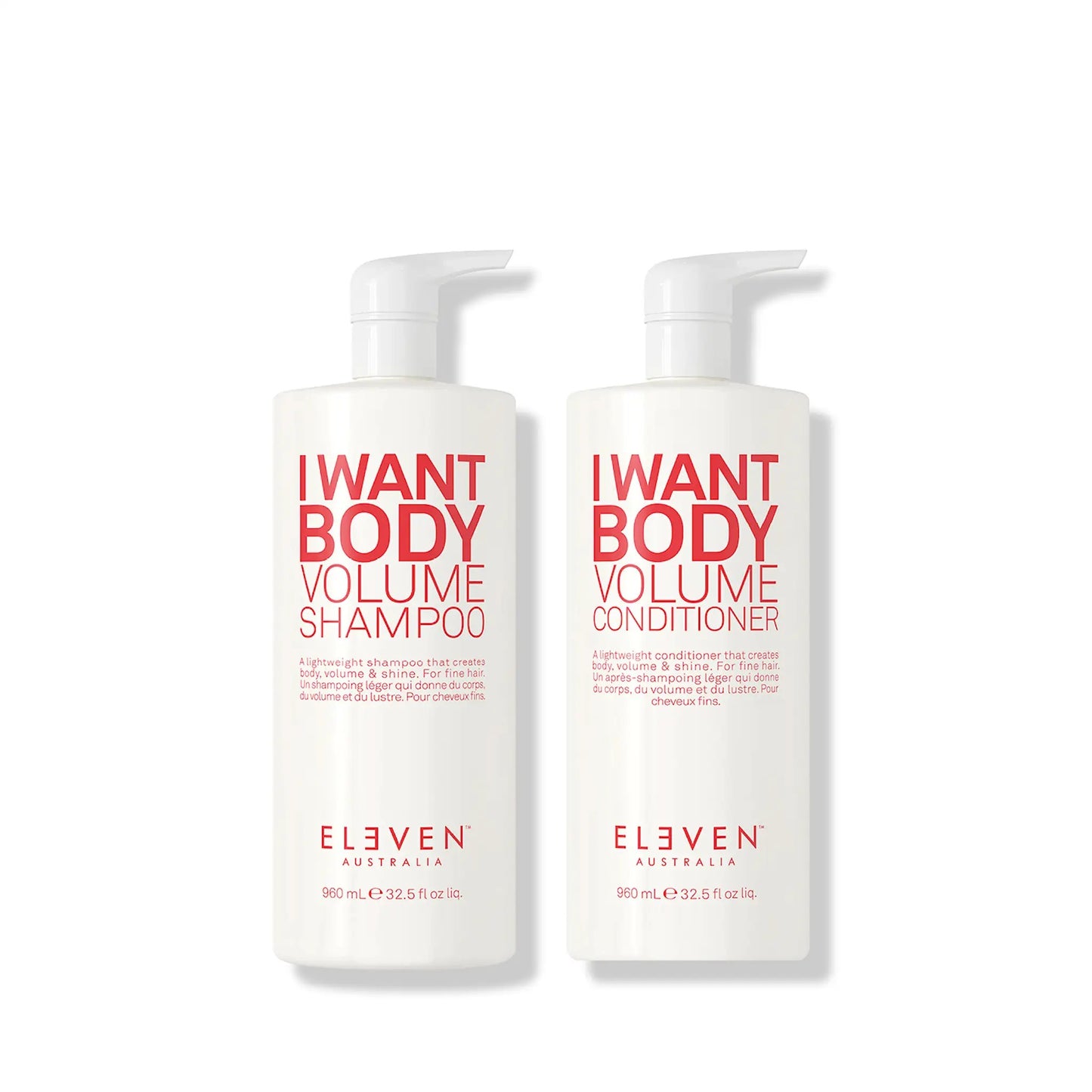 ELEVEN Australia - VOLUME DUO BACKBAR SIZE 2*960ml